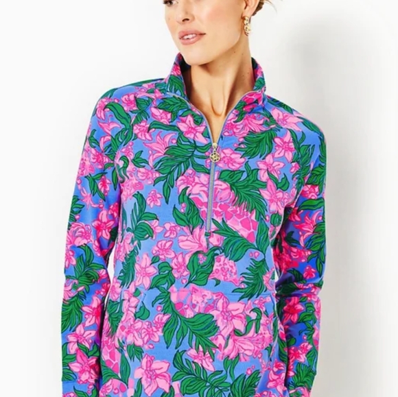 Lilly Pulitzer Popover 💚💙 - Picture 1 of 4